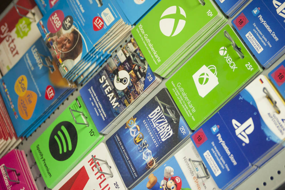 Getränkemarkt Kannan, Gutscheine und Aufladekarten